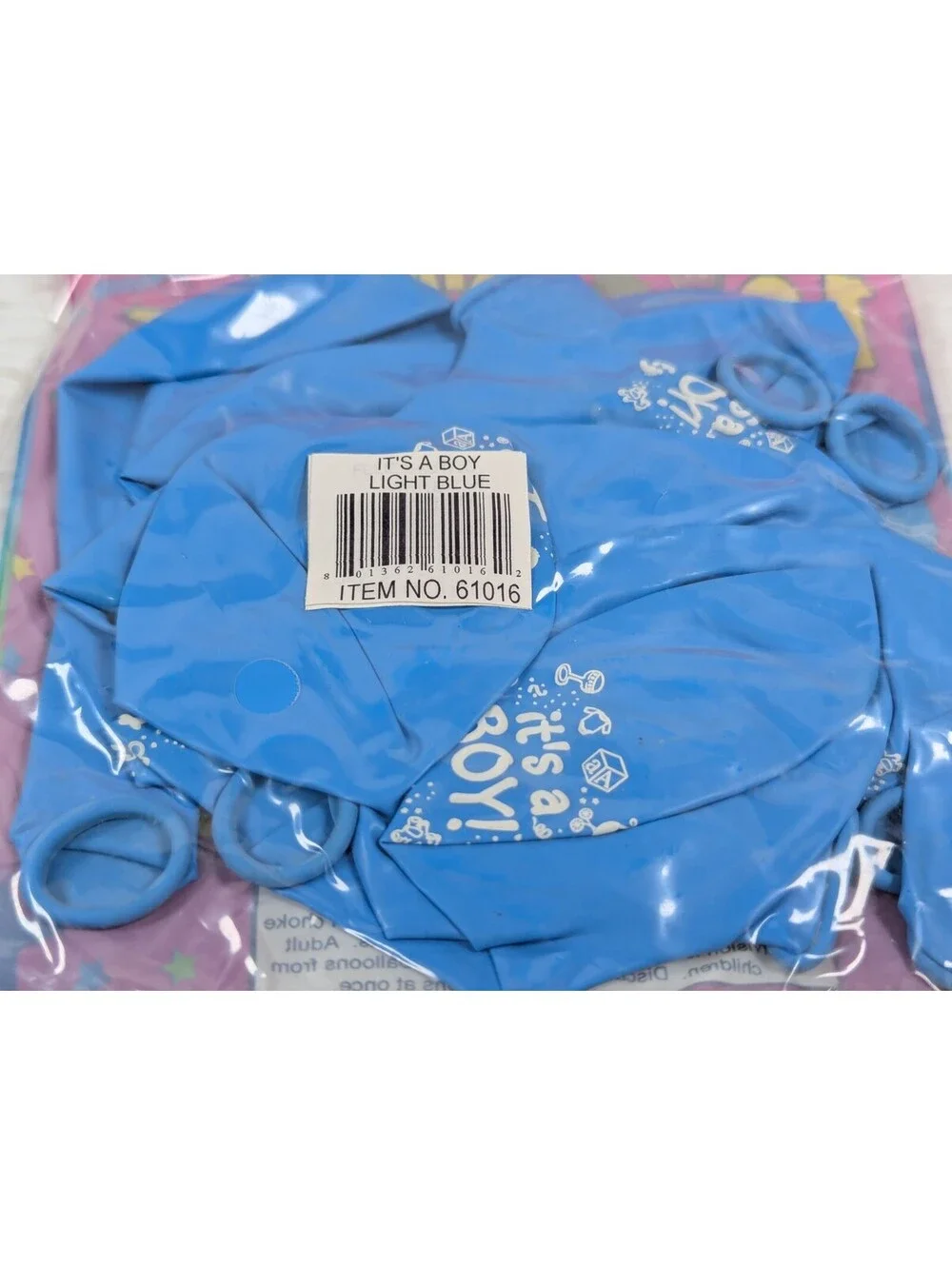 12 inch - Blue Latex Balloons - Its a Boy! - Party Helium Balloons - 100 Pack